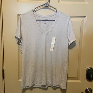 Beige Short Sleeve Top